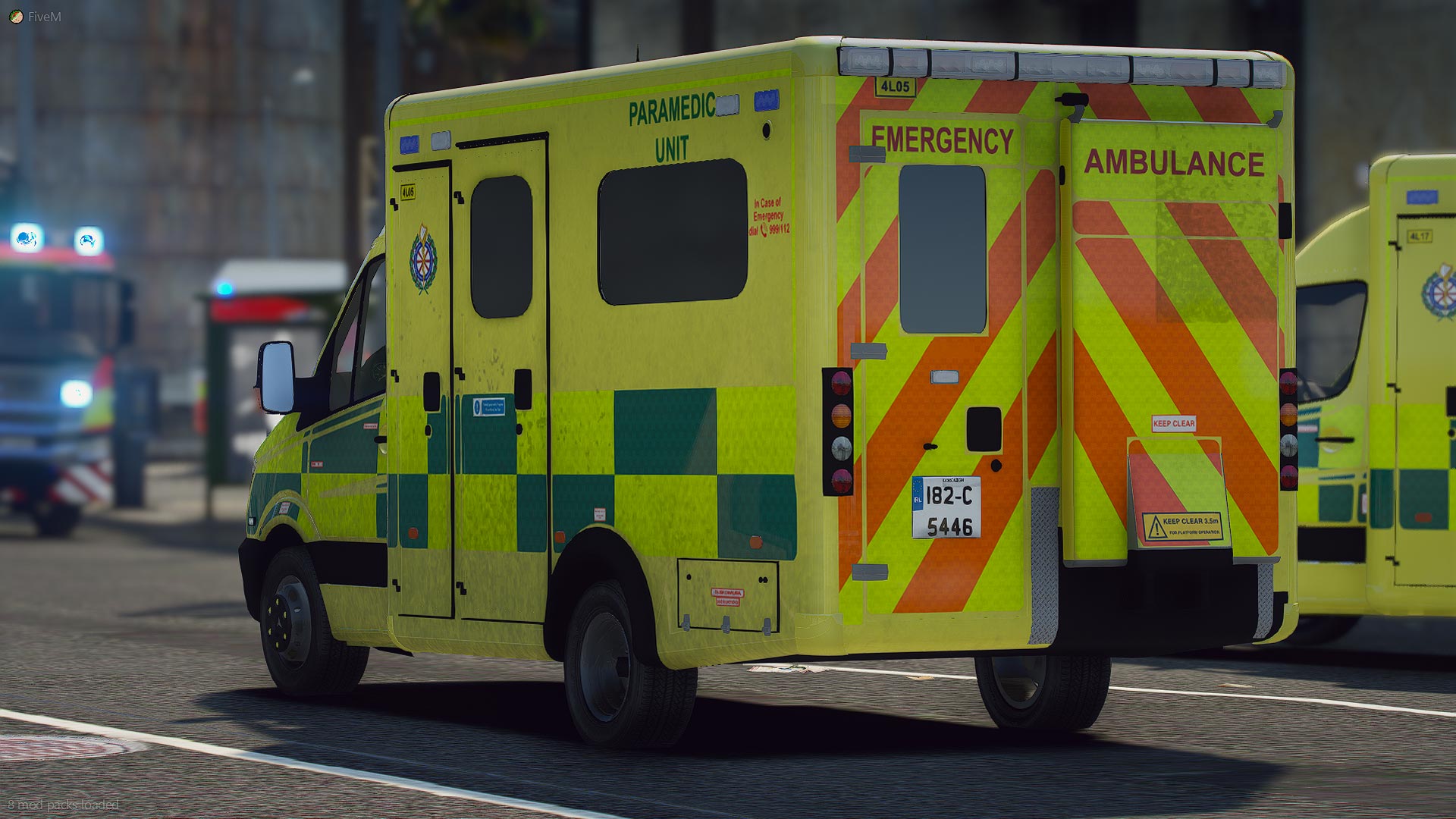 Irelands Emergency Services Ambulance